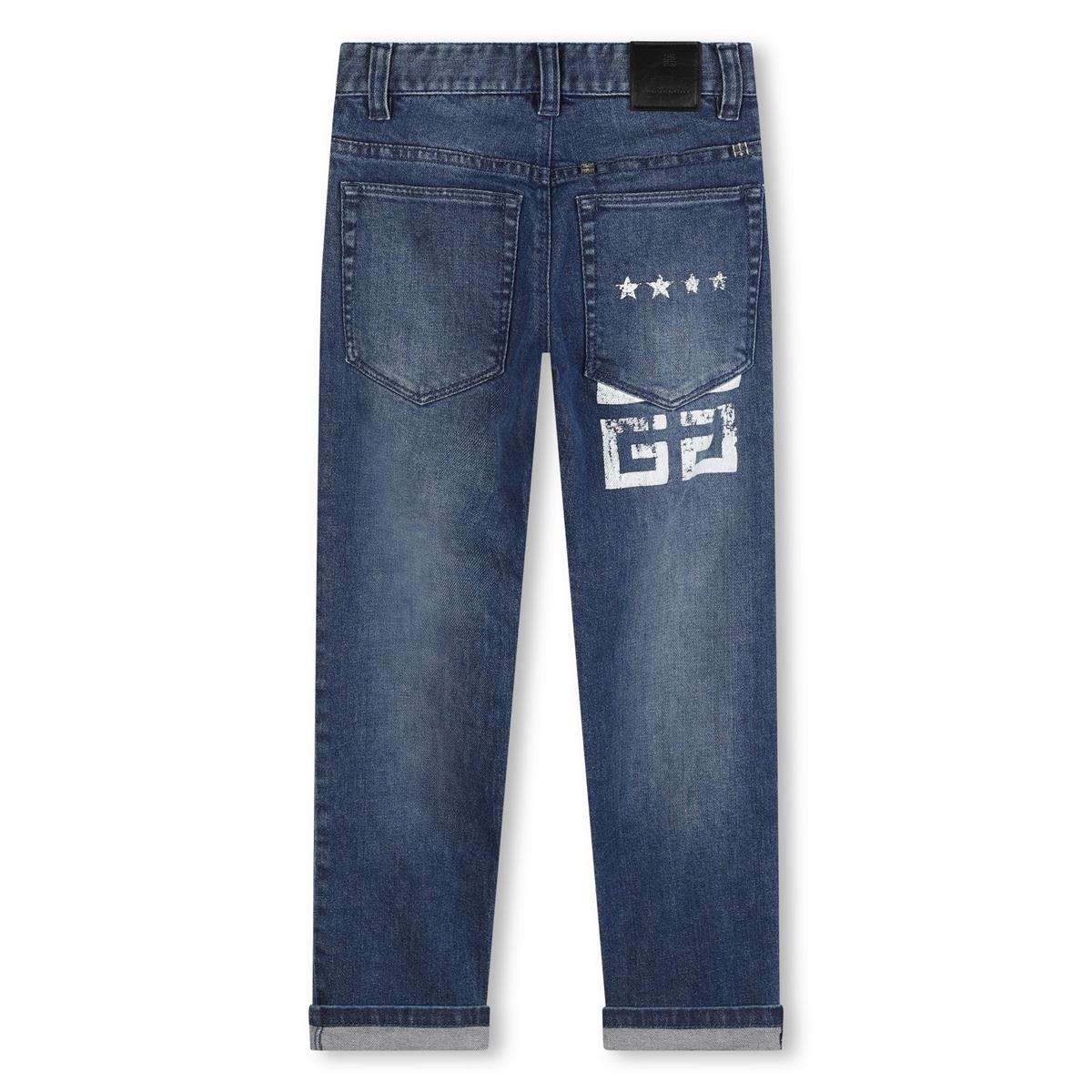 Boys Blue Denim Trousers