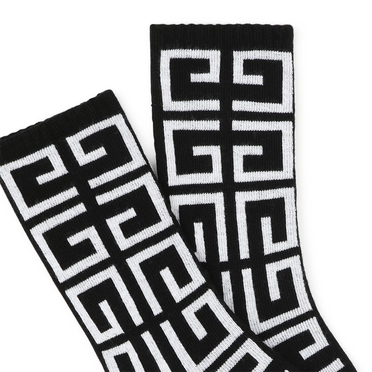 Boys Black Cotton Socks