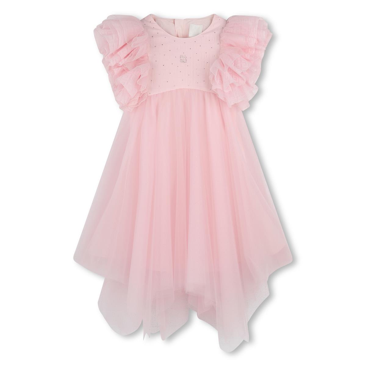 Girls Pink Tulle Dress