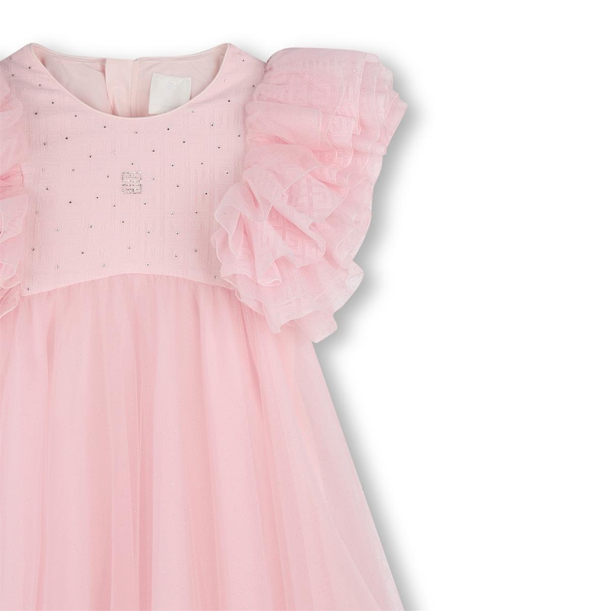 Girls Pink Tulle Dress