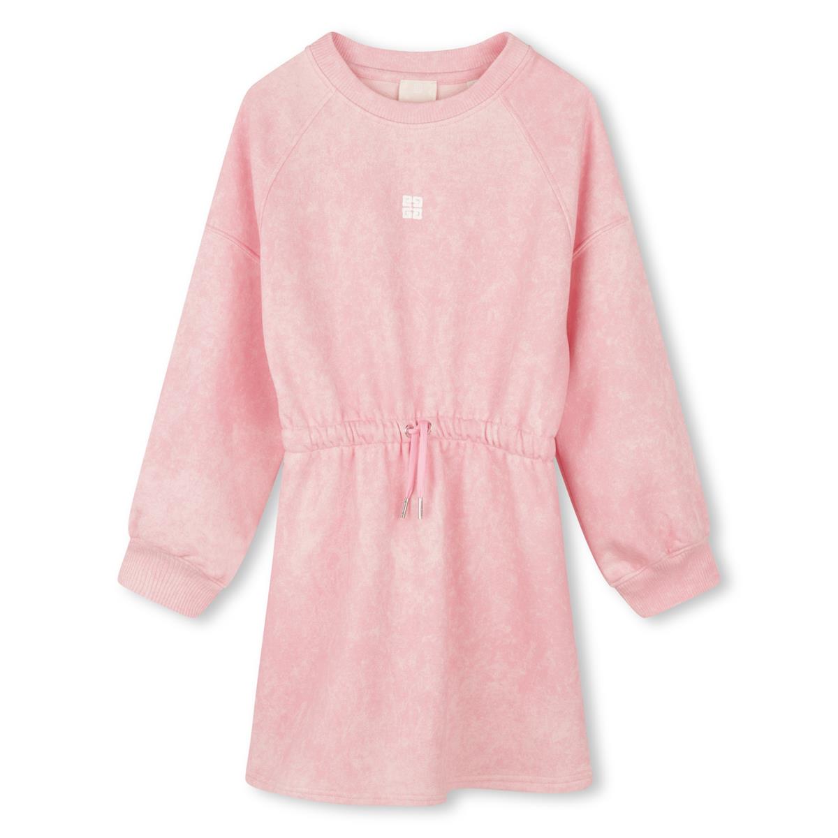 Girls Pink Cotton Dress