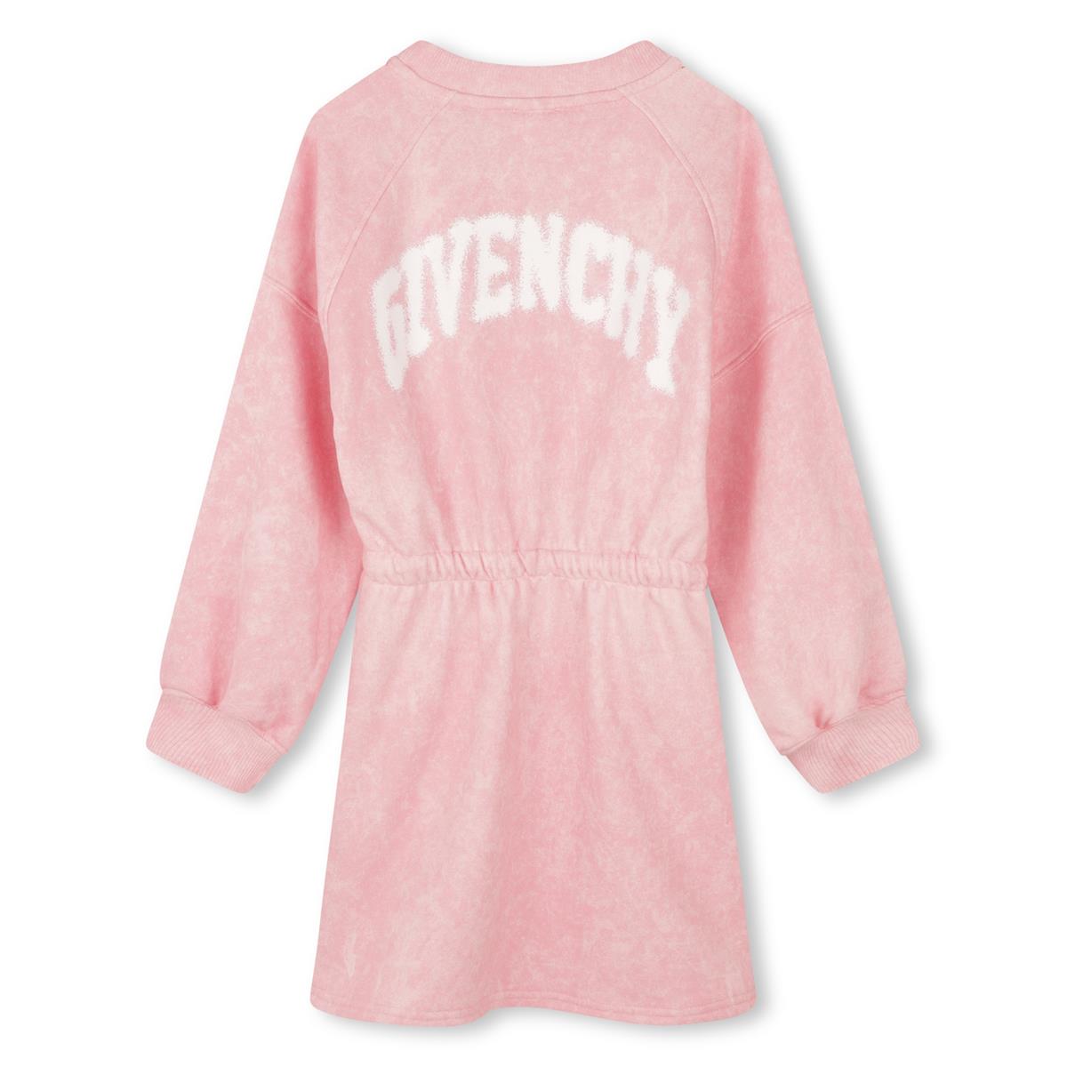 Girls Pink Cotton Dress