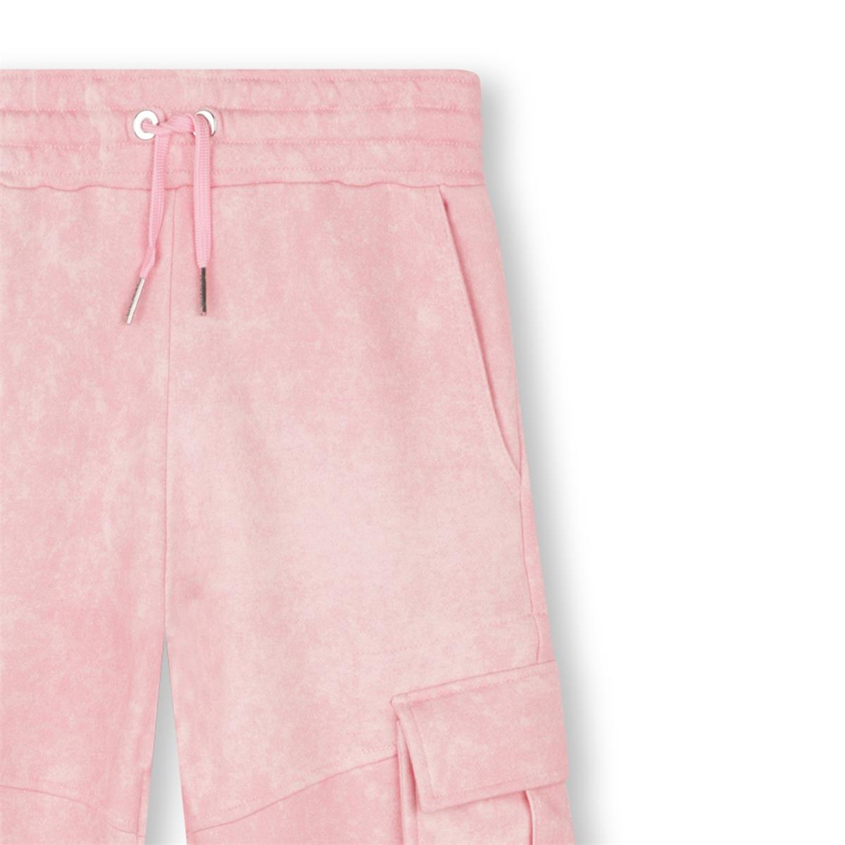 Girls Pink Cotton Trousers