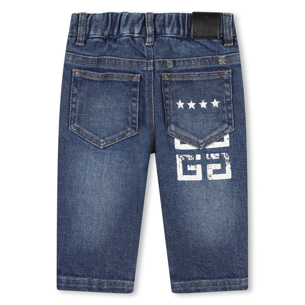 Baby Boys Blue Denim Trousers