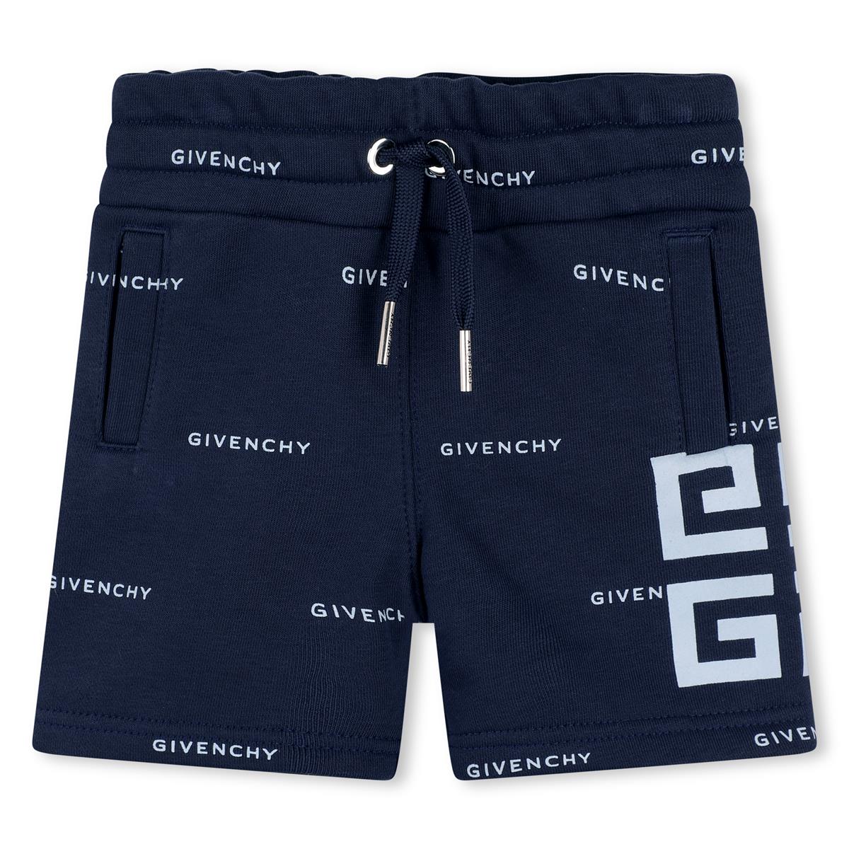 Baby Boys Blue Cotton Shorts