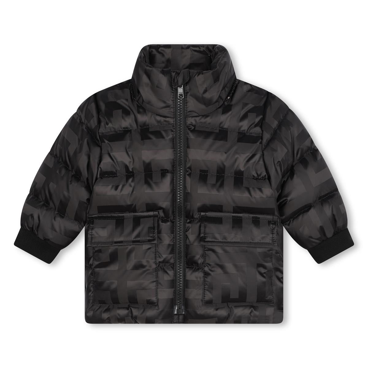 Baby Boys Black Padded Down Jacket