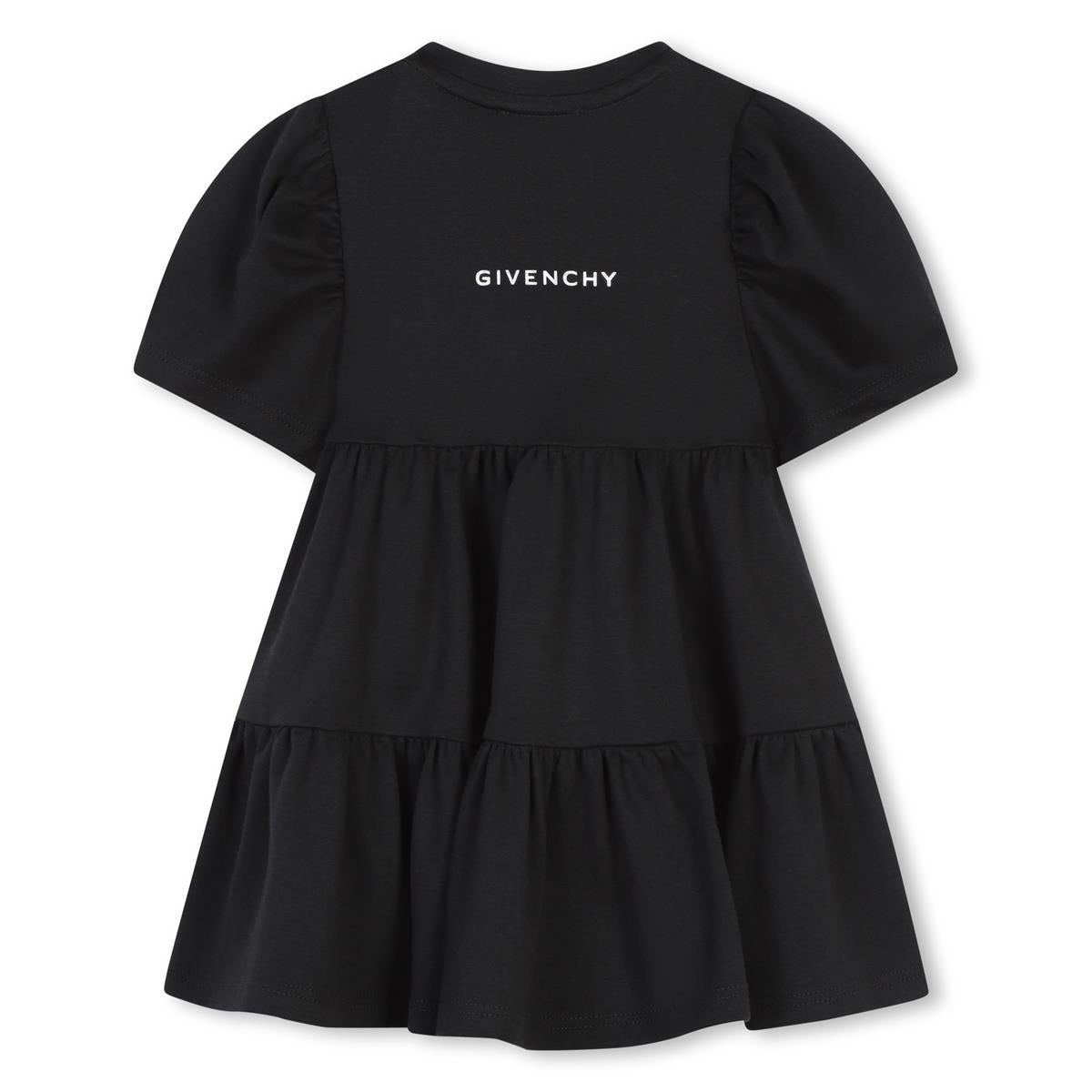 Baby Girls Black Cotton Dress