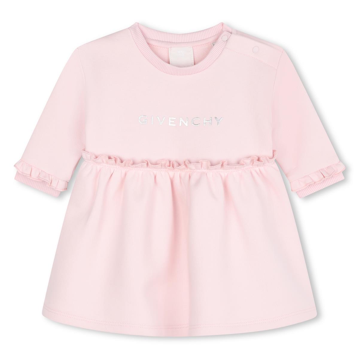 Baby Girls Pink Cotton Dress