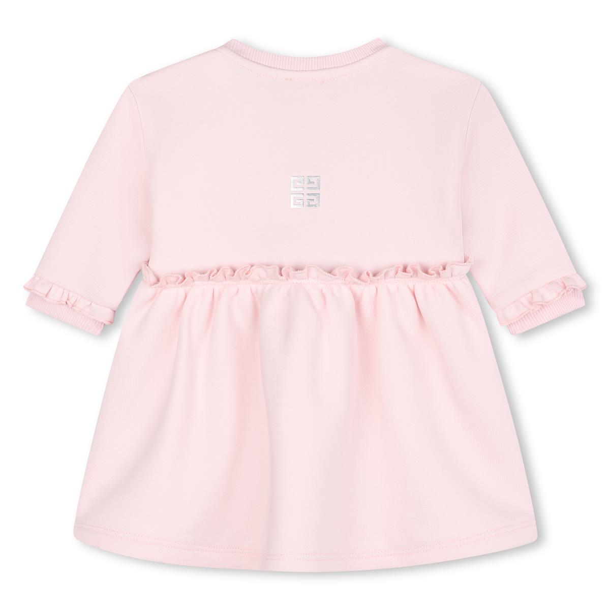 Baby Girls Pink Cotton Dress