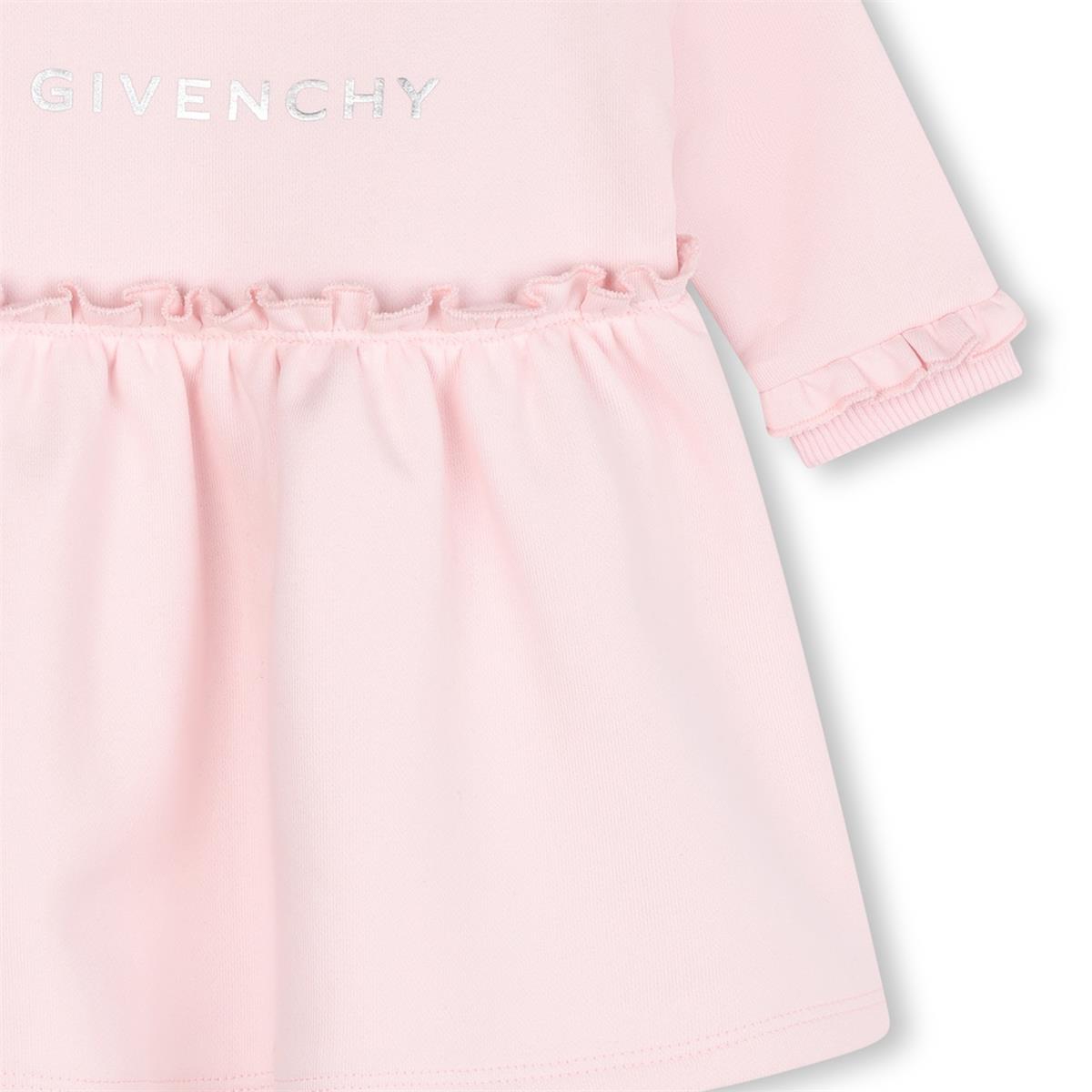 Baby Girls Pink Cotton Dress