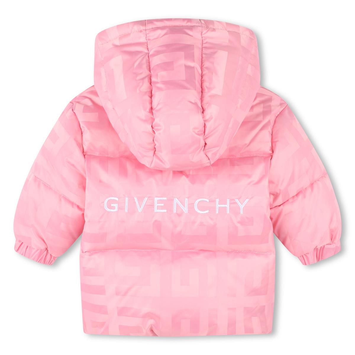 Baby Girls Pink Padded Down Jacket