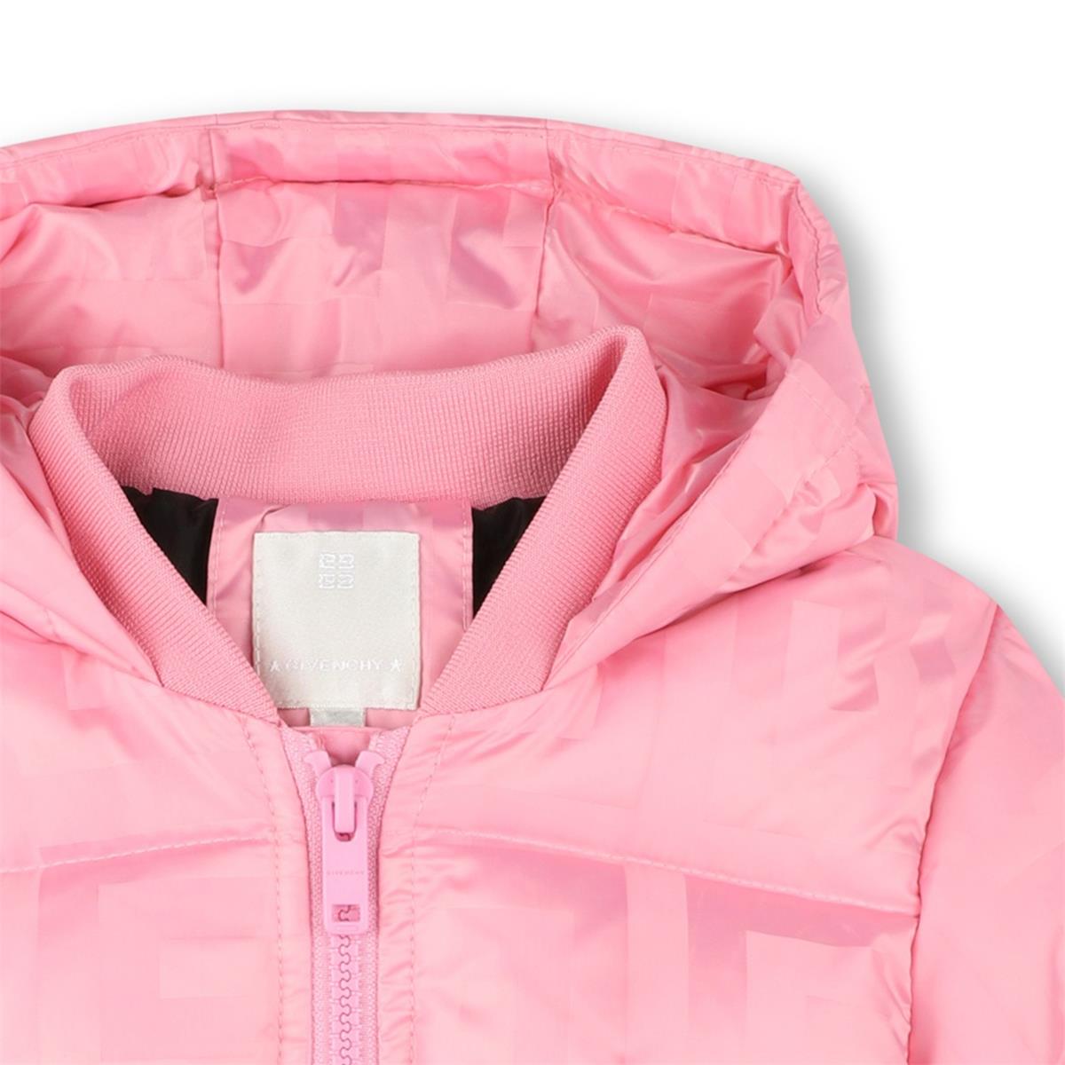 Baby Girls Pink Padded Down Jacket