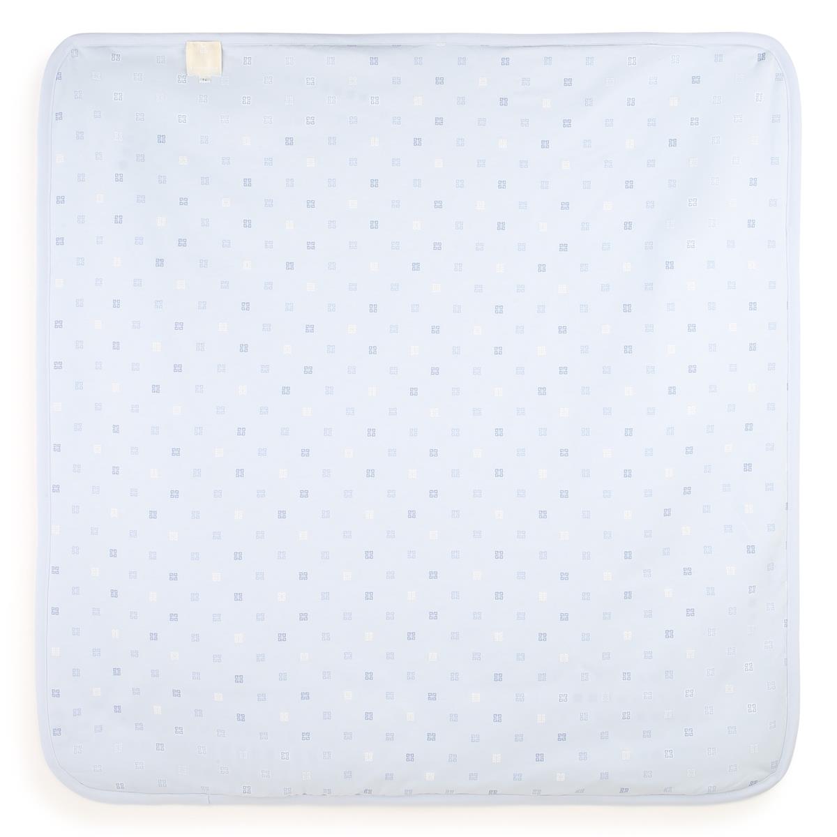 Baby Boys & Girls Blue Cotton Blanket