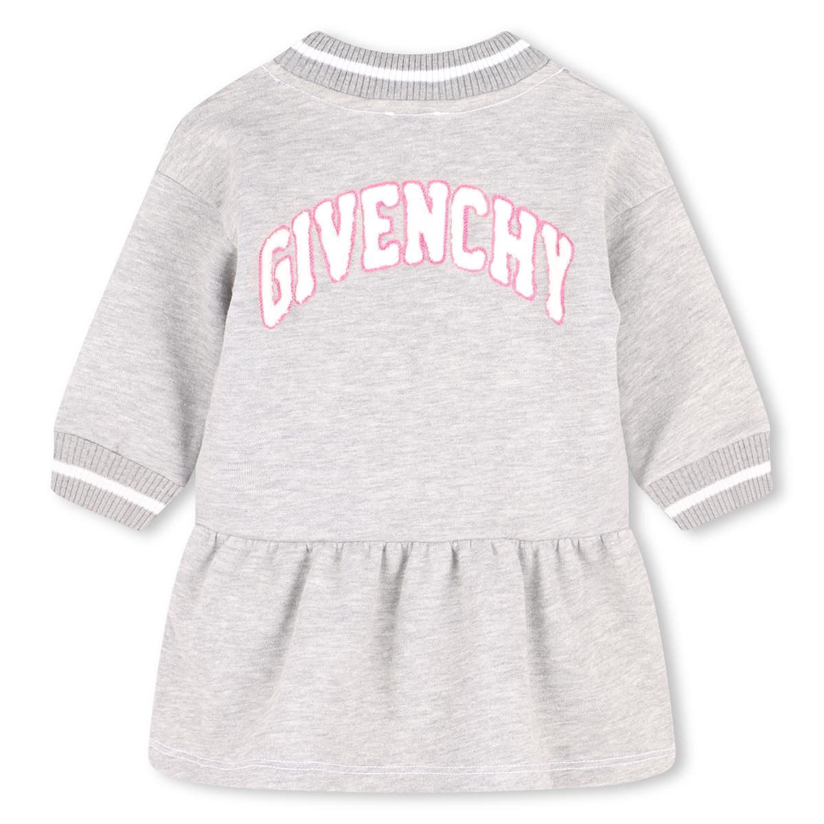 Baby Girls Grey Cotton Dress