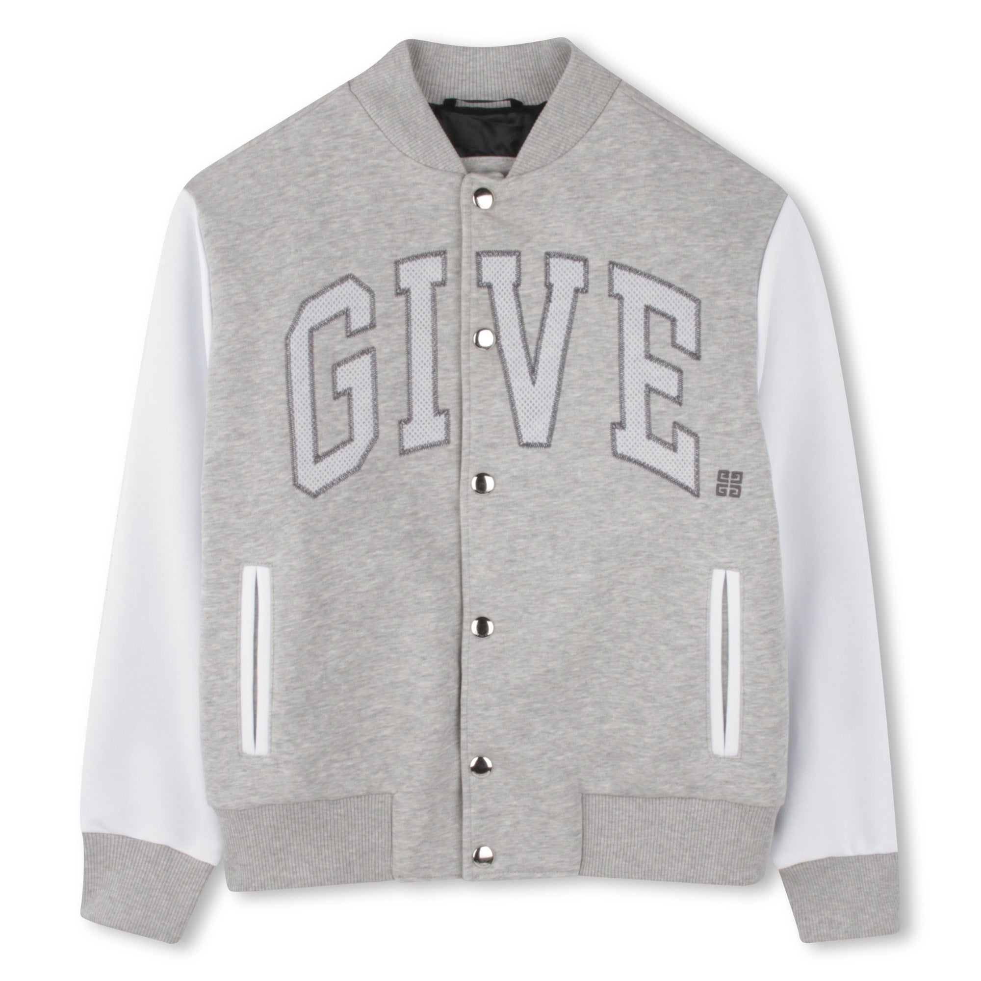 Boys Grey Cotton Jacket