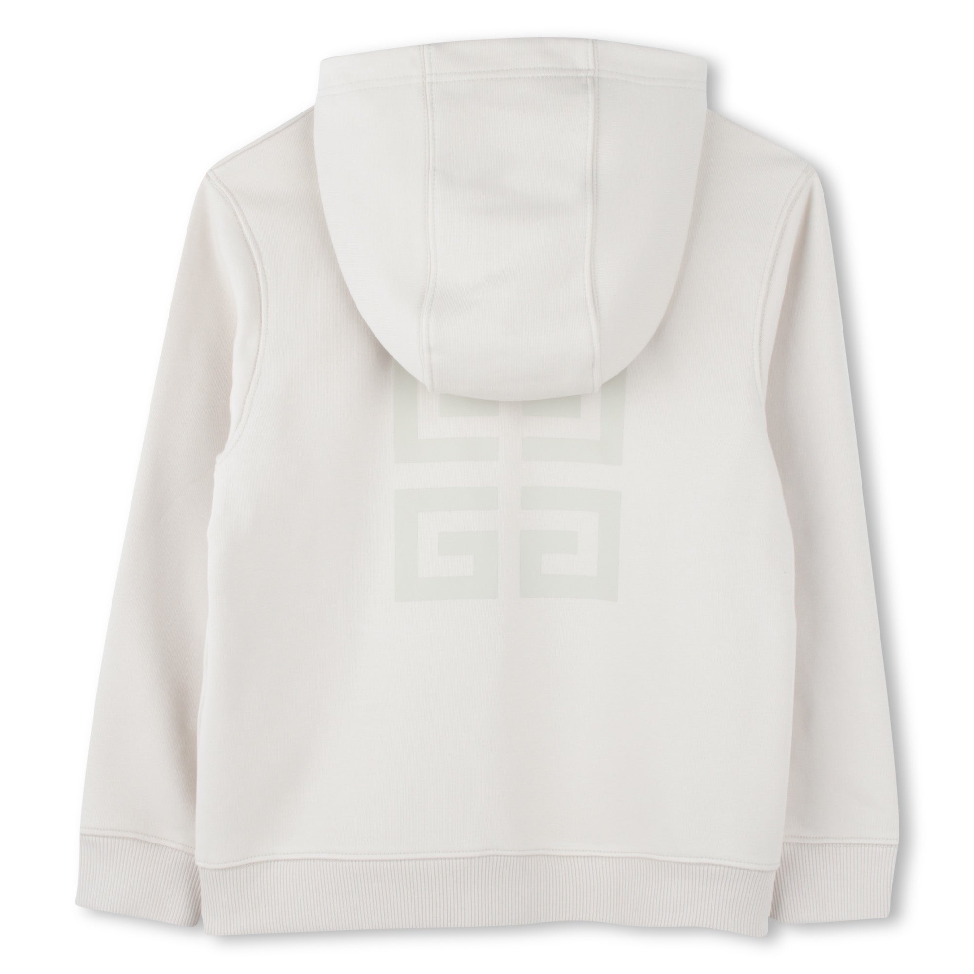 Boys & Girls Beige Cotton Zip-Up Top