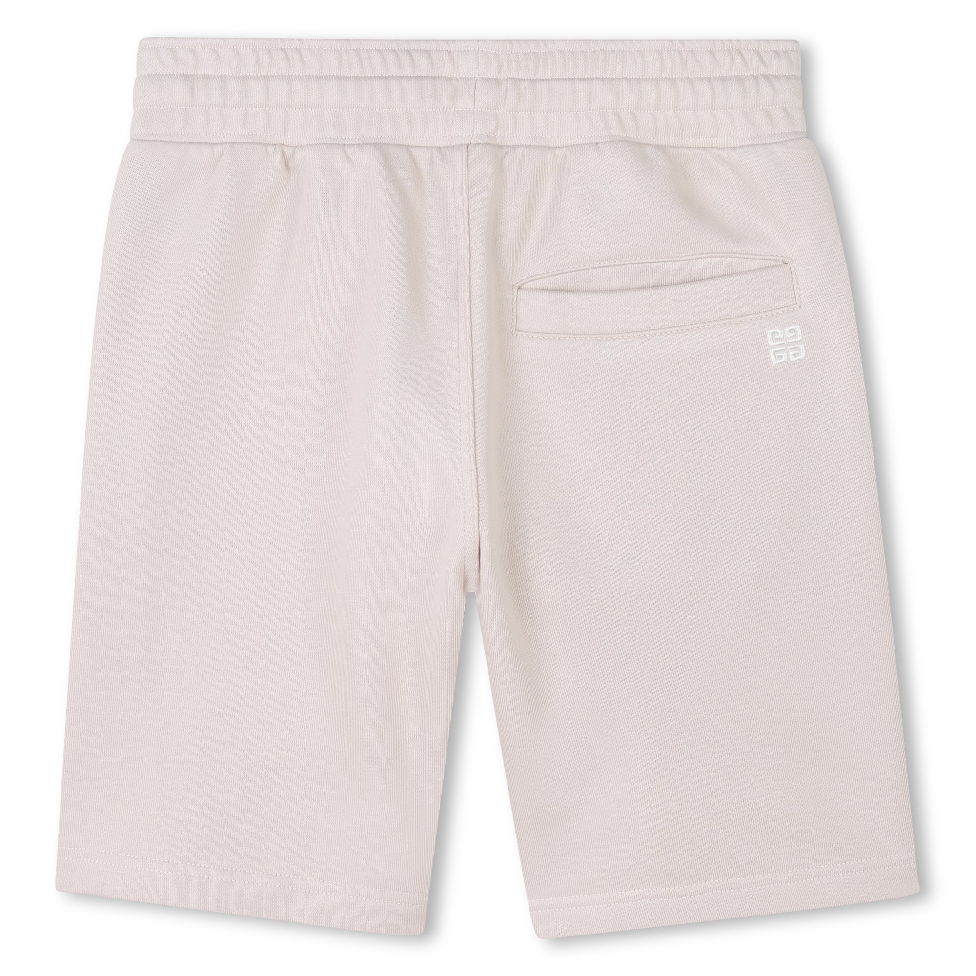 Boys Beige Cotton Shorts