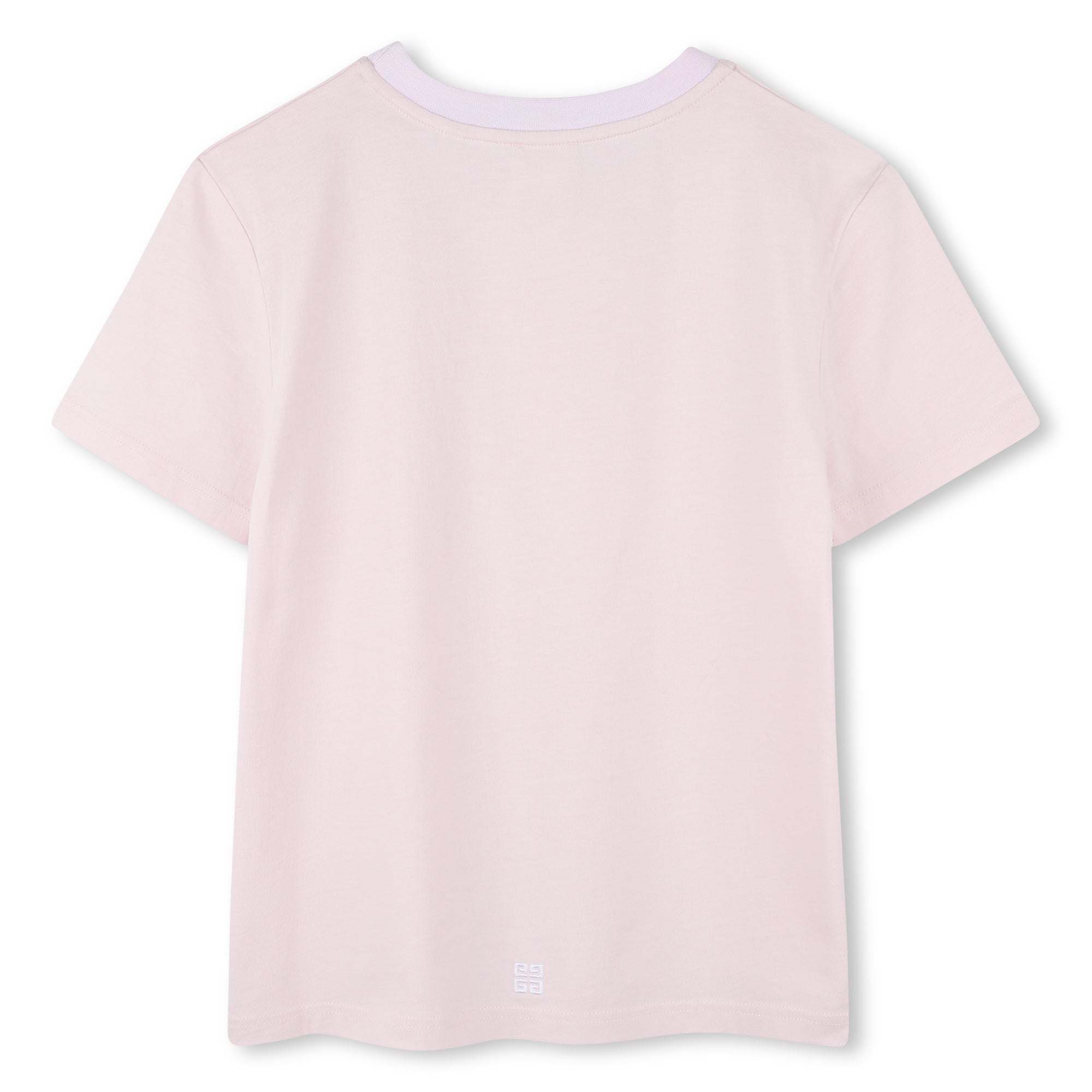 Boys & Girls Light Pink Cotton T-Shirt