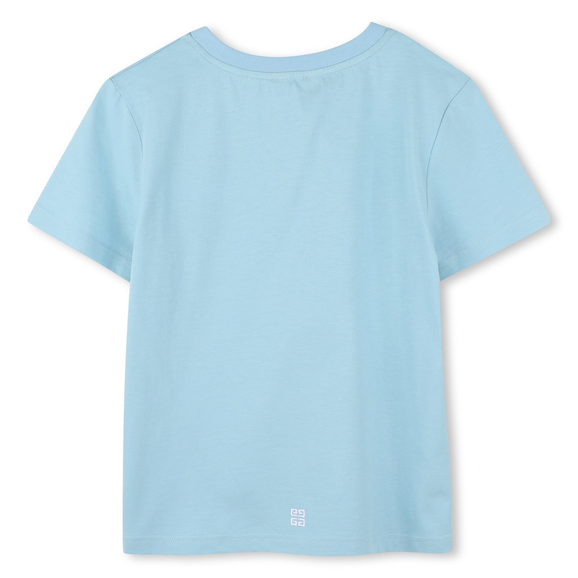 Boys & Girls Blue Cotton T-Shirt