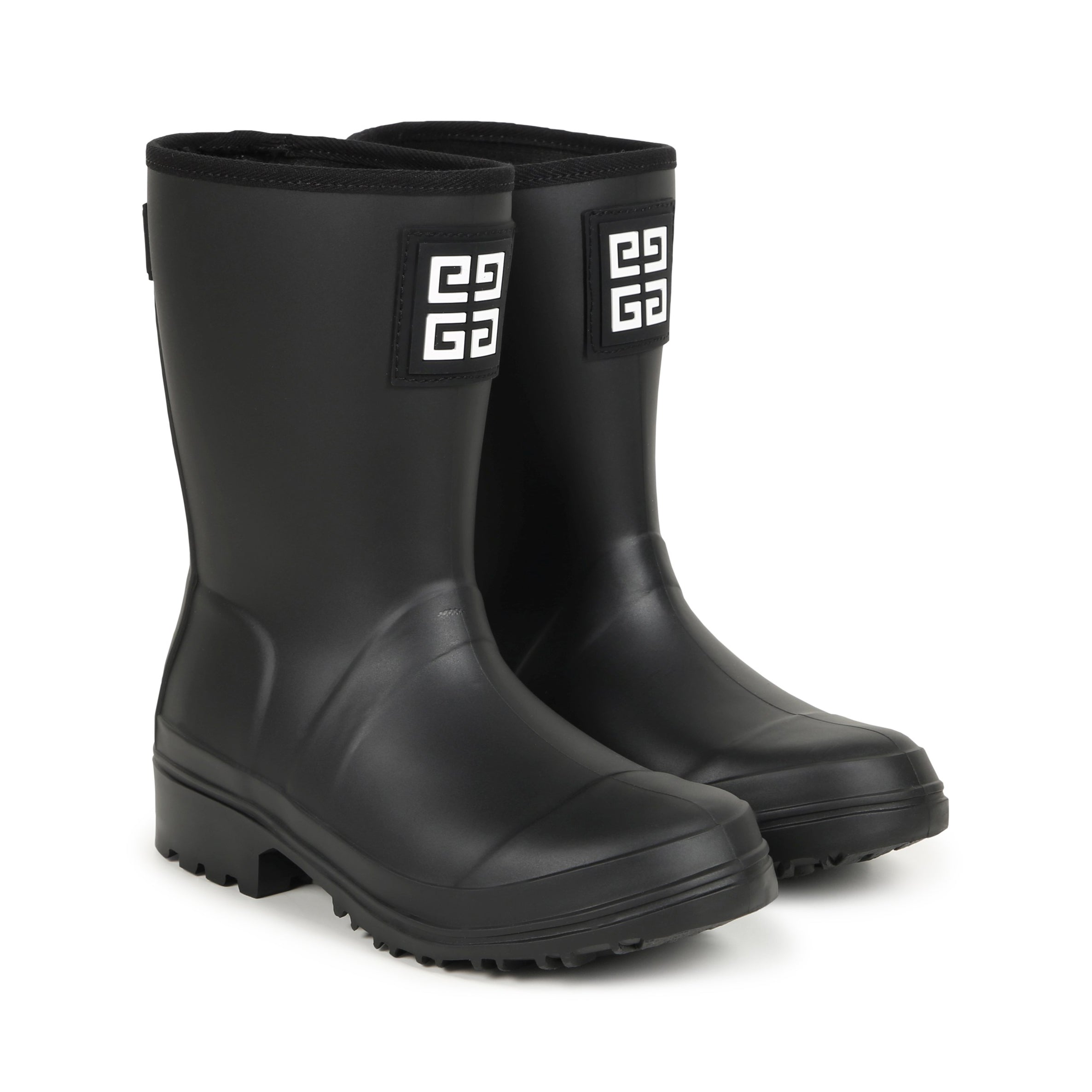 Boys & Girls Black Rain Boots