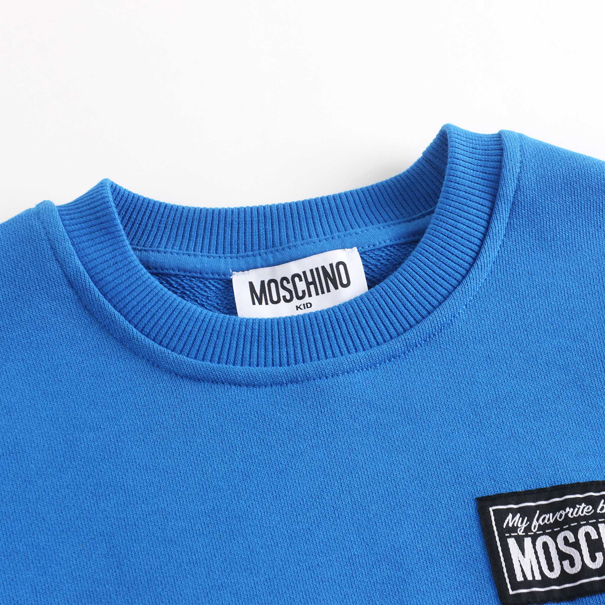 Boys & Girls Blue Cotton Sweatshirt