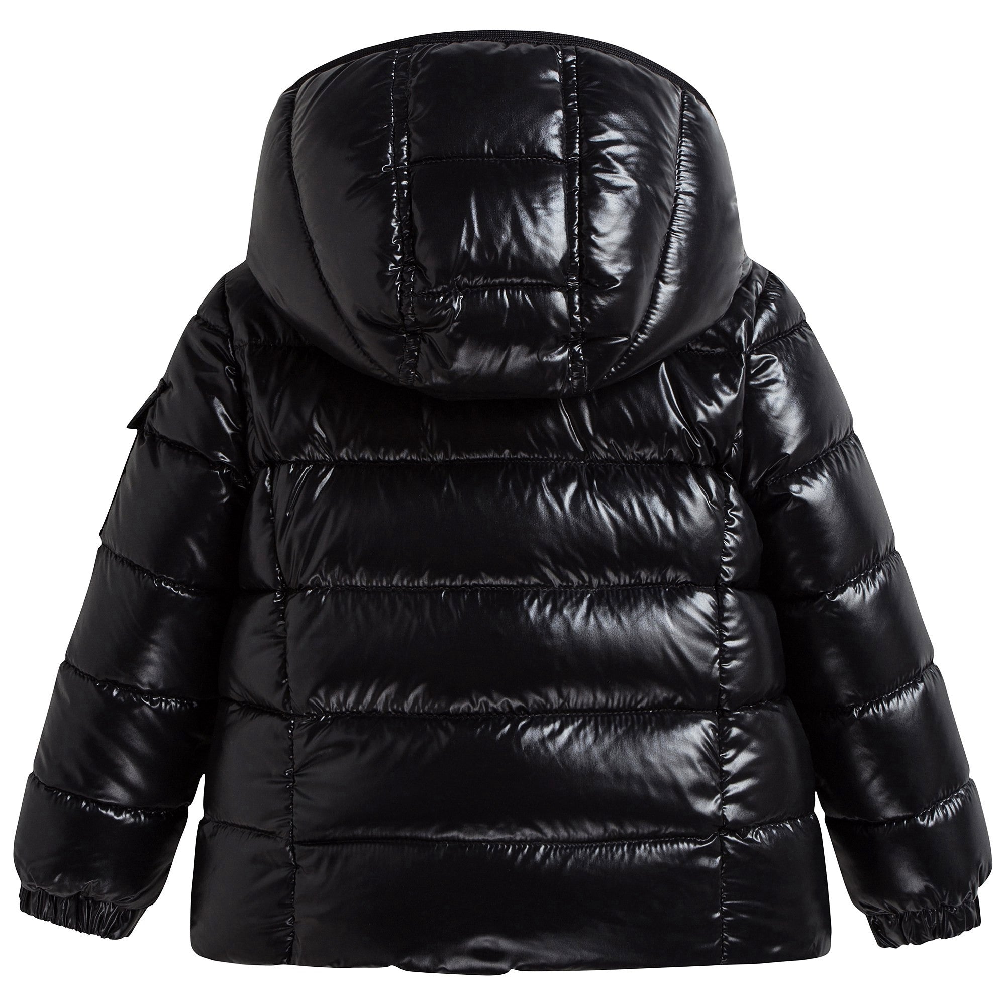 Girls Black "BADY" Padded Down Jacket