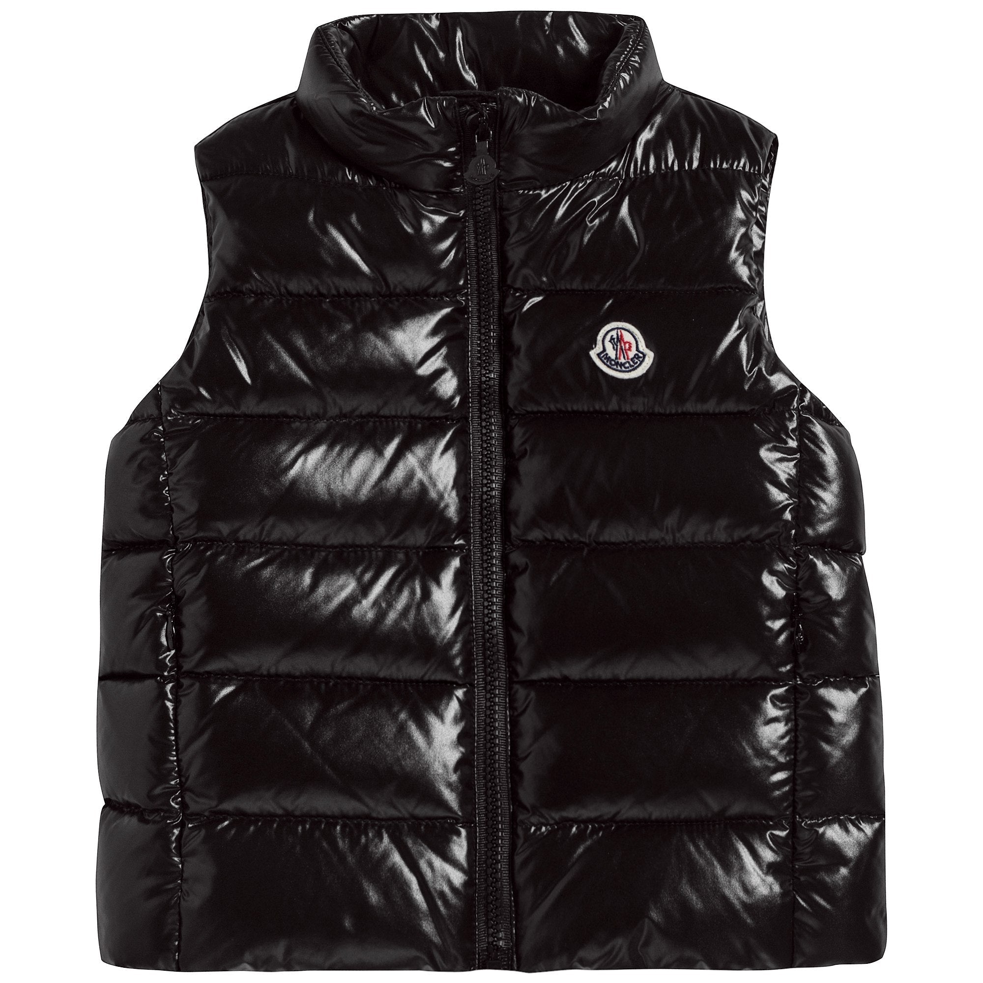 Girls Black "GHANY" Padded Down Gilet