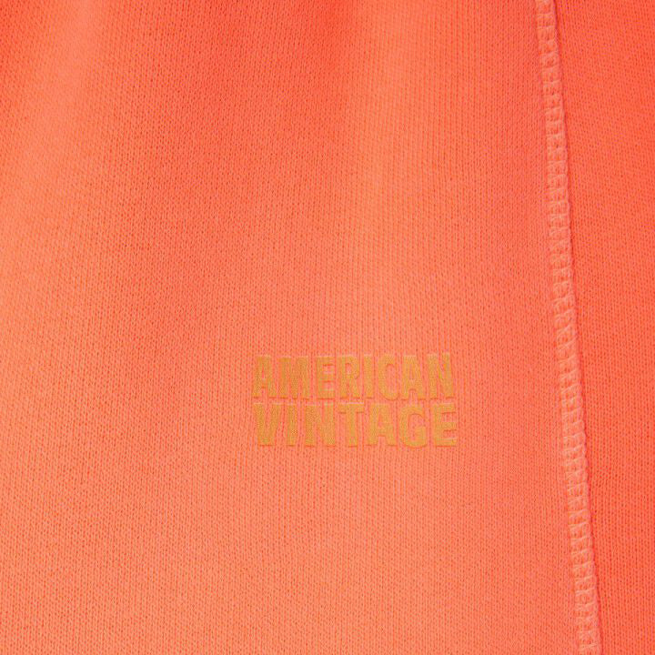 Women Orange Cotton Trousers