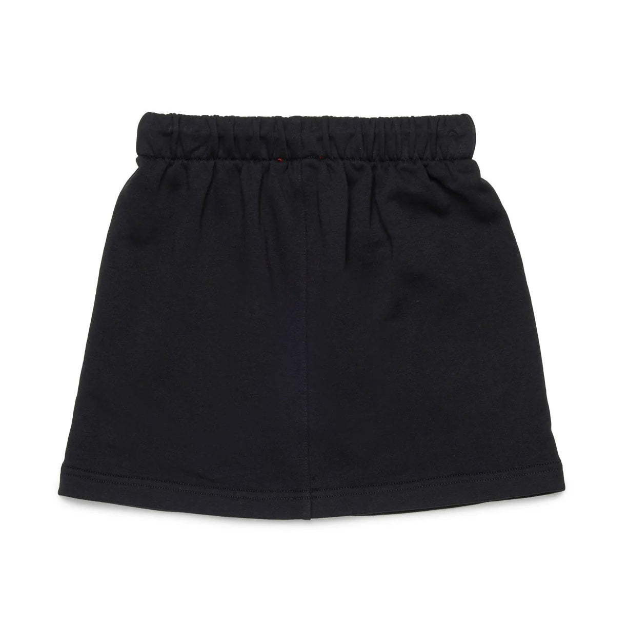 Girls Black Cotton Skirt