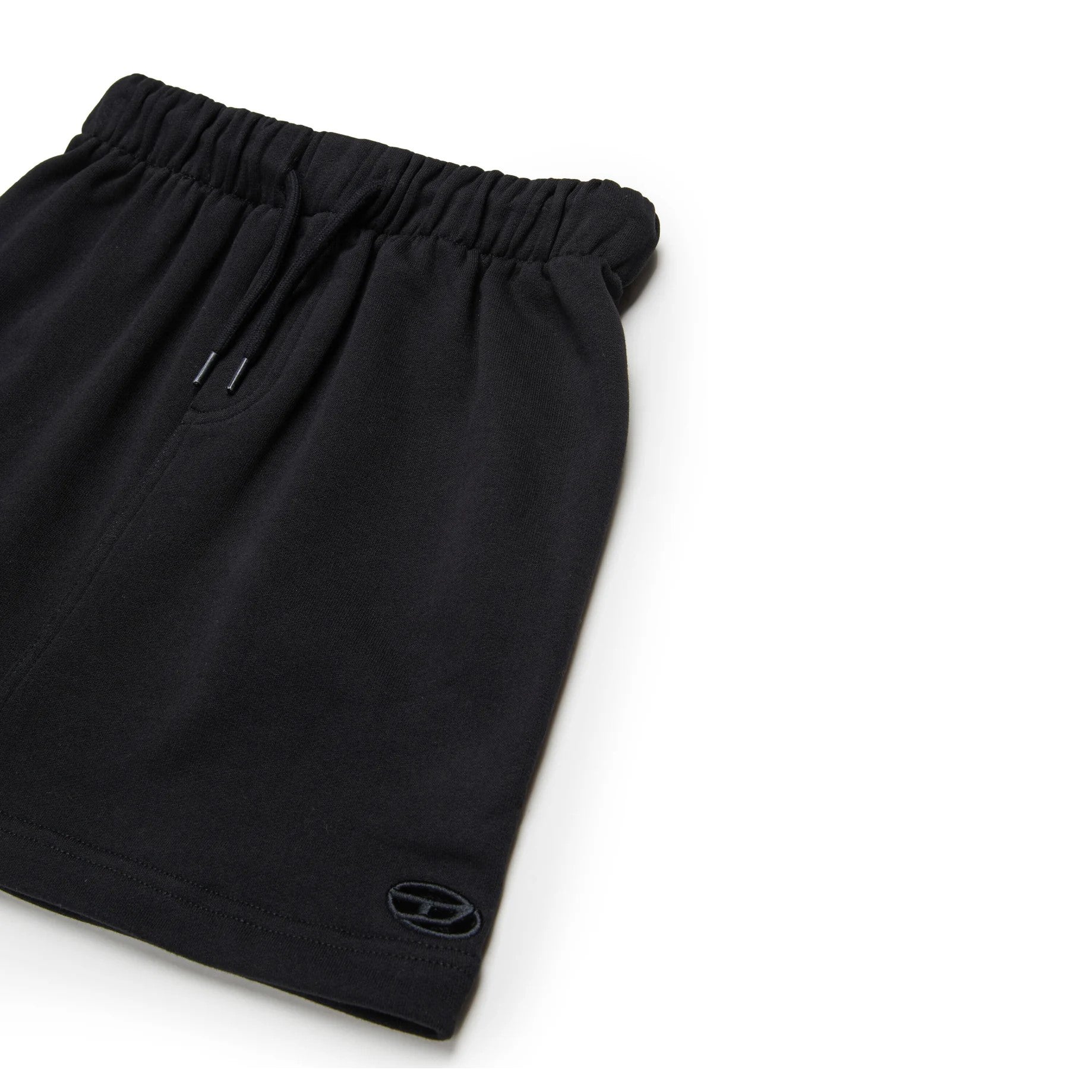 Girls Black Cotton Skirt