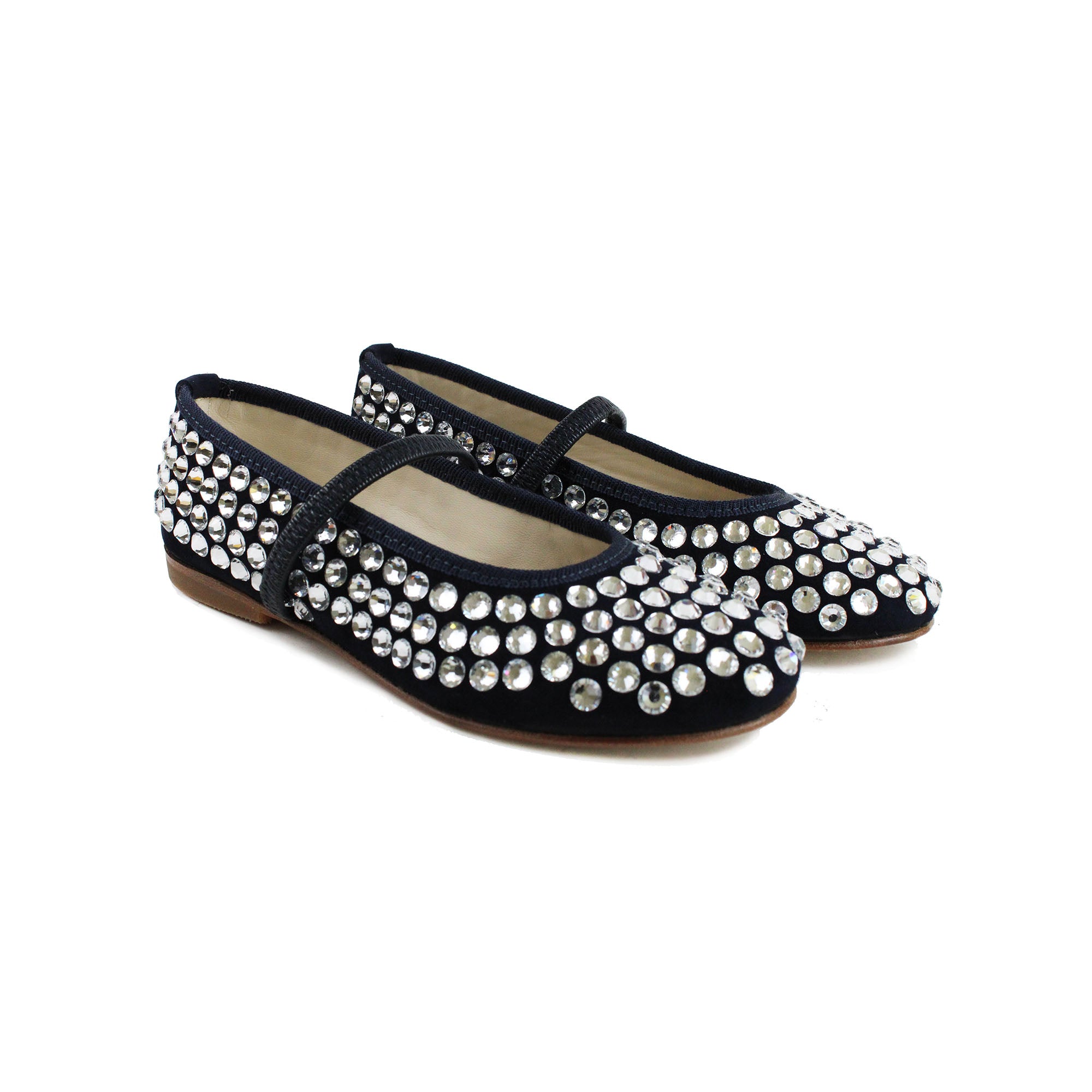 Girls Black Flat Shoes