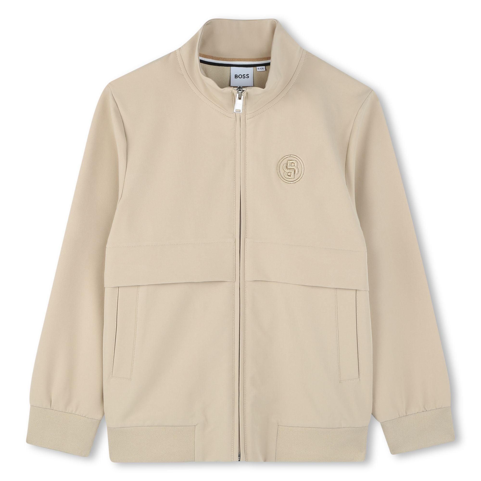 Boys Khaki Simple Jacket