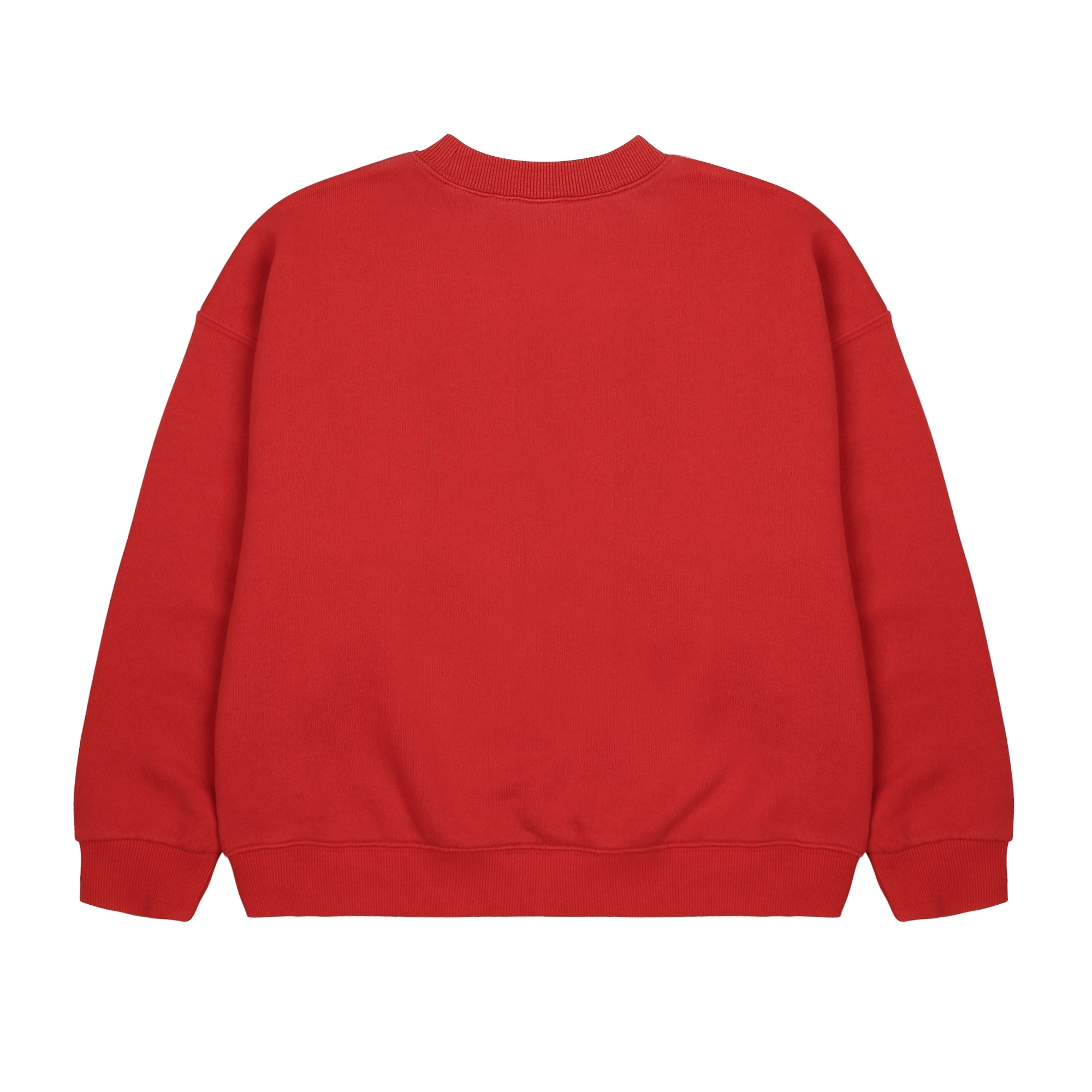 Boys & Girls Red Cotton Sweatshirt