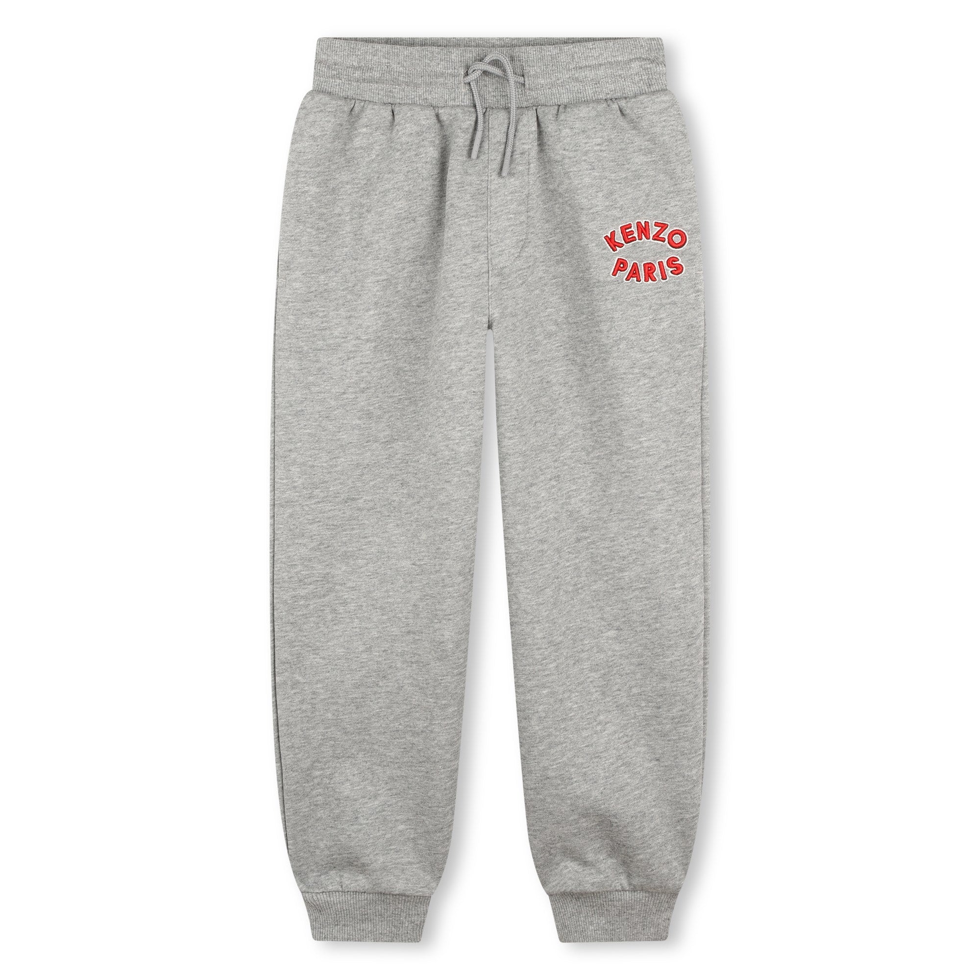 Boys Grey Cotton Trousers