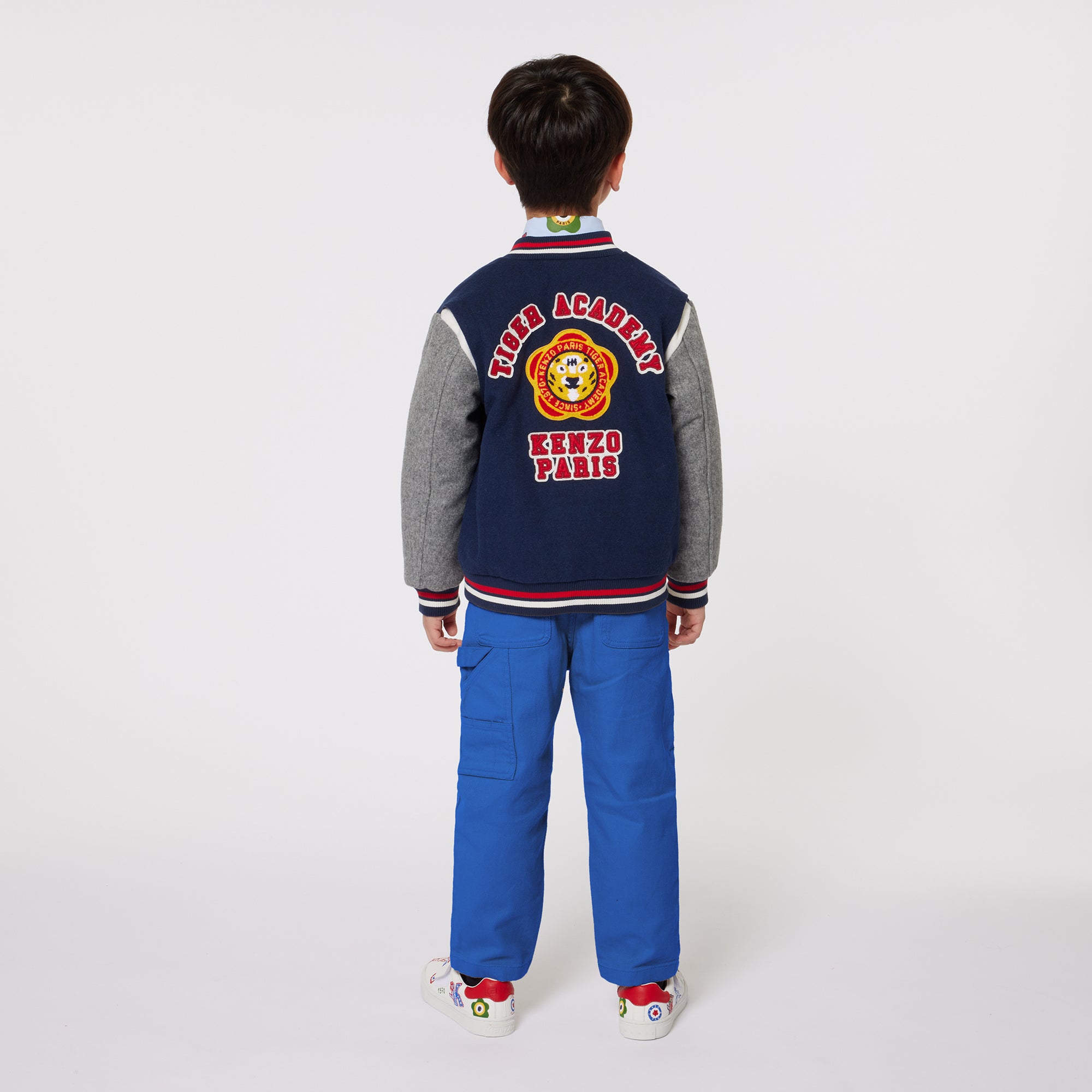 Boys Navy Padded Jacket