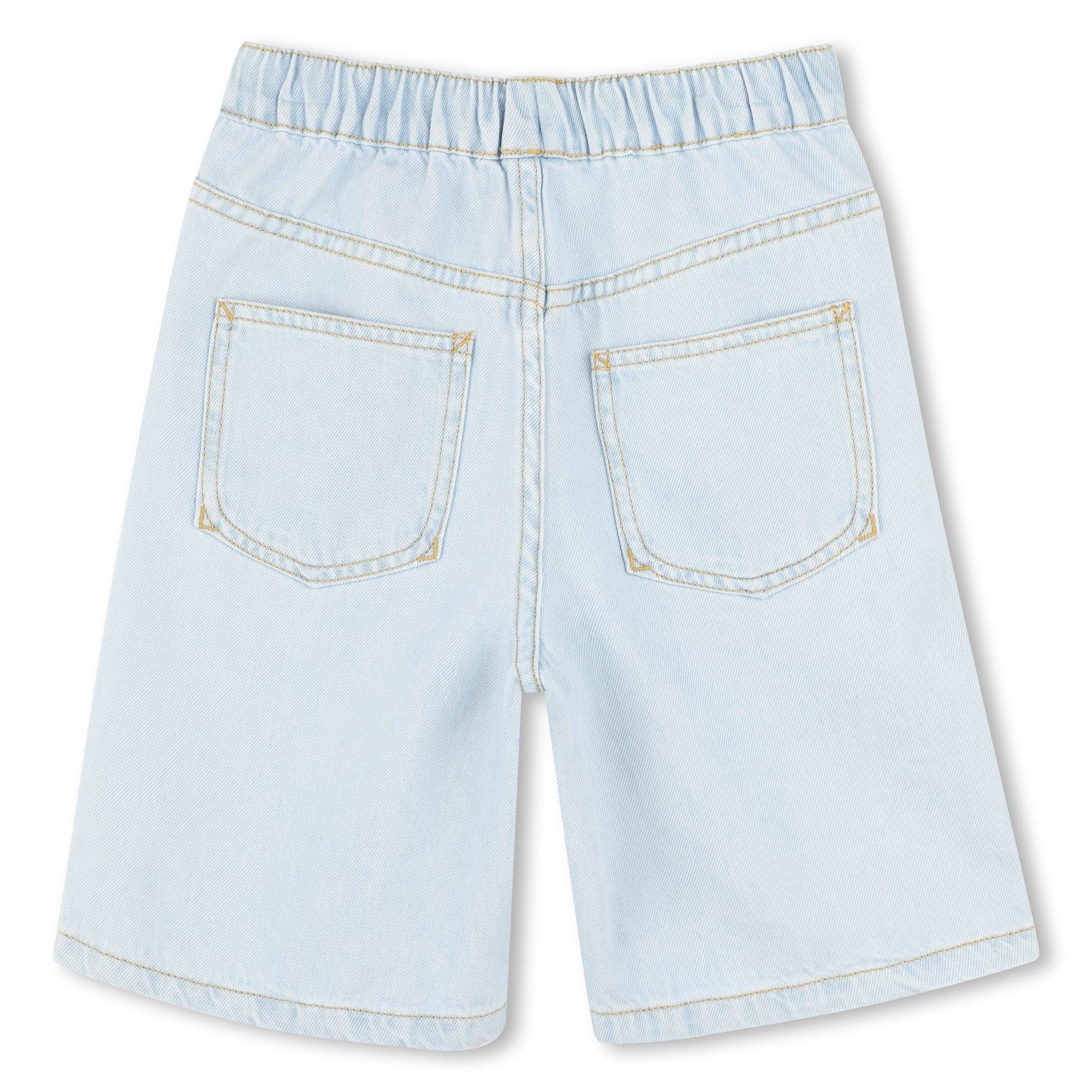 Boys Light Blue Denim Shorts