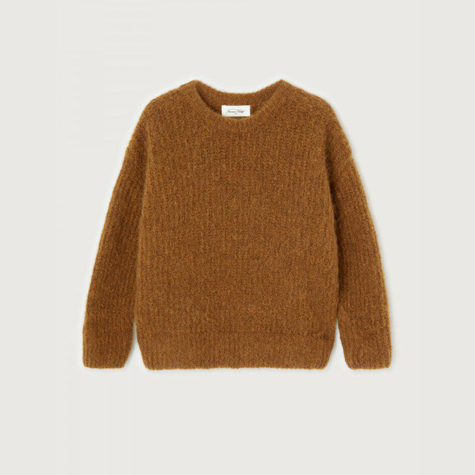 Boys & Girls Brown Knit Sweater