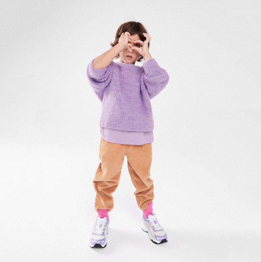 Boys & Girls Purple Knit Sweater