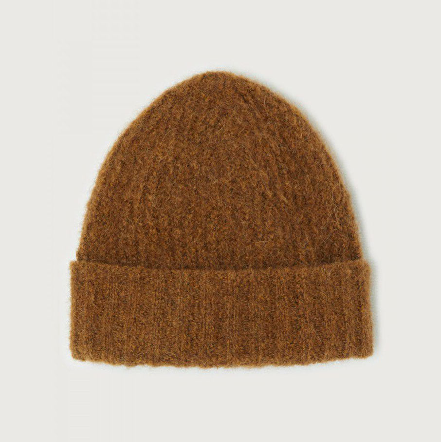 Boys & Girls Dark Brown Knit Hat