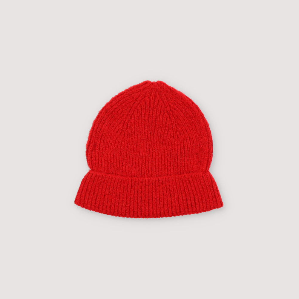 Boys & Girls Red Knit Hat