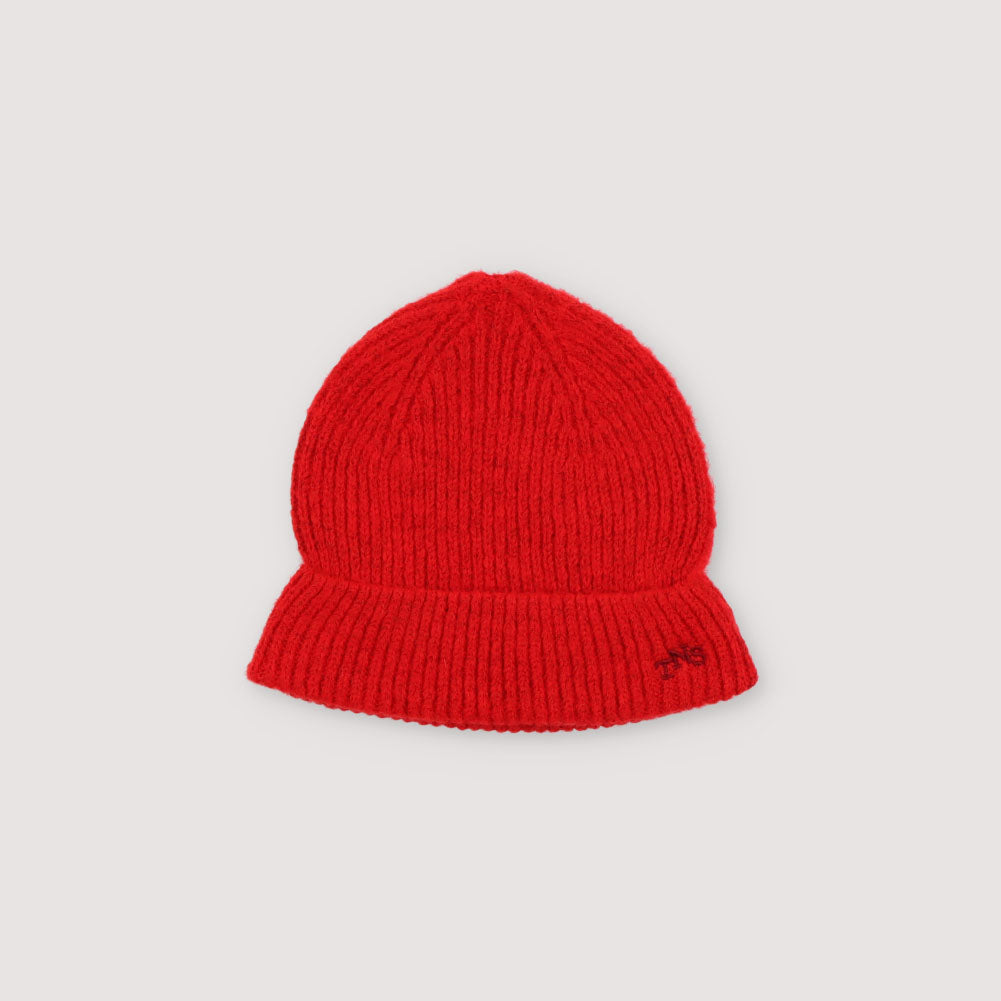 Boys & Girls Red Knit Hat