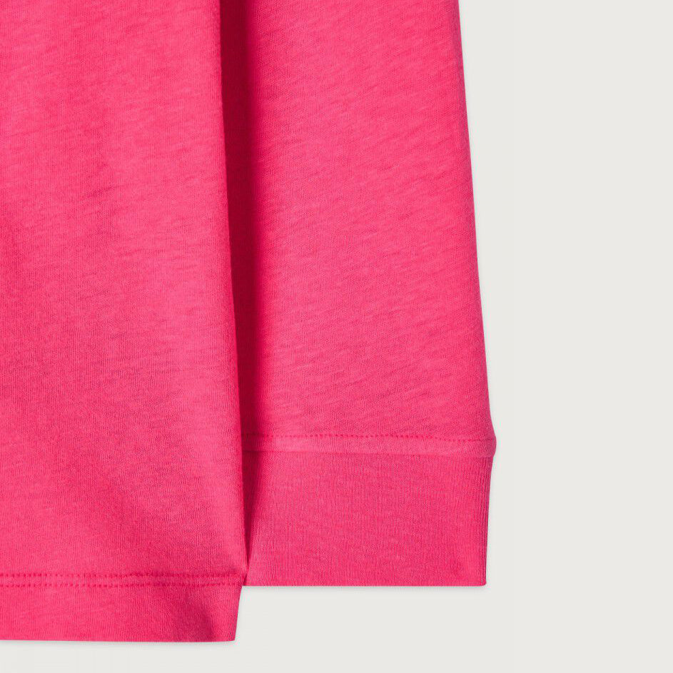 Boys & Girls Fluo Pink Cotton T-Shirt