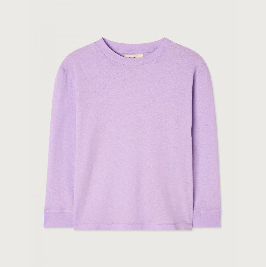 Boys & Girls Purple Cotton T-Shirt