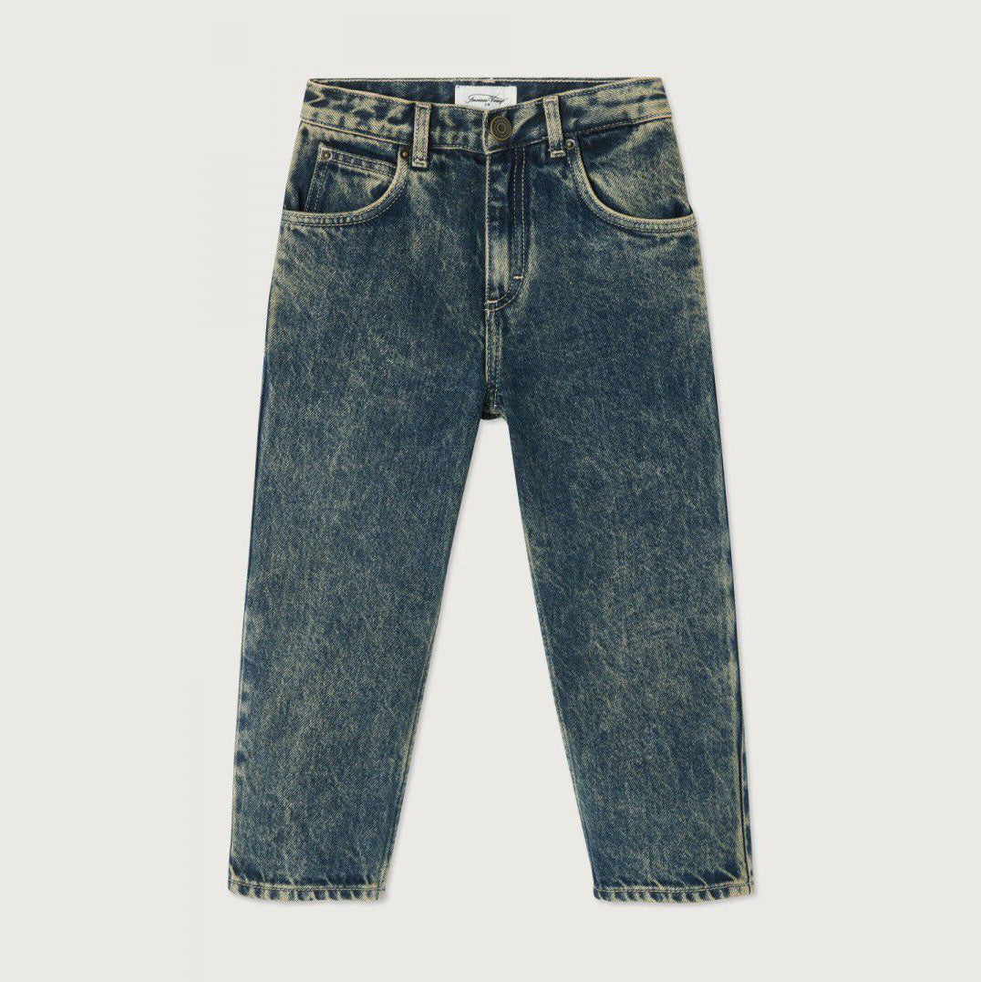 Boys & Girls Dark Blue Denim Trousers