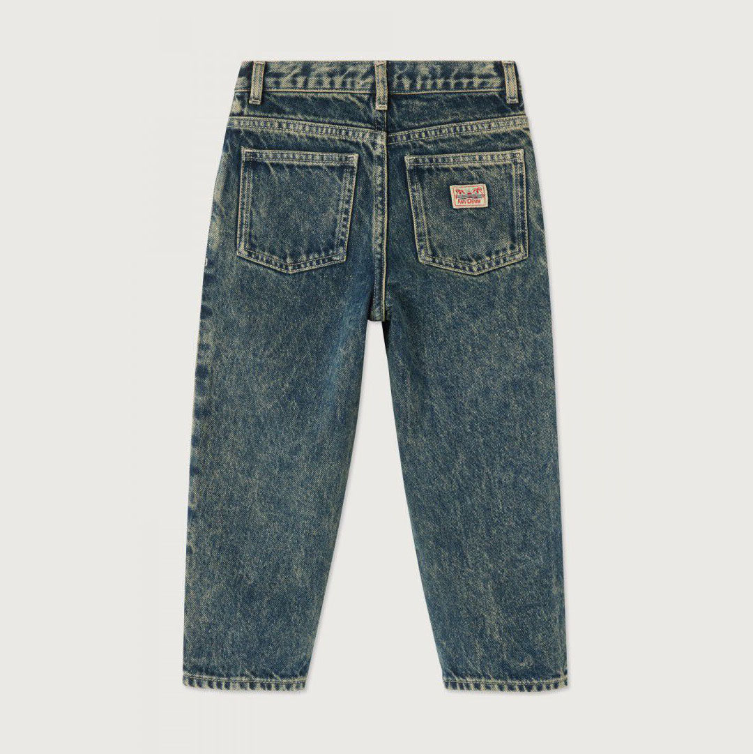 Boys & Girls Dark Blue Denim Trousers