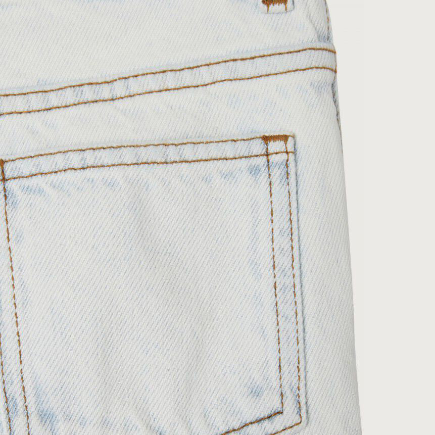 Boys & Girls Bleached Blue Denim Trousers