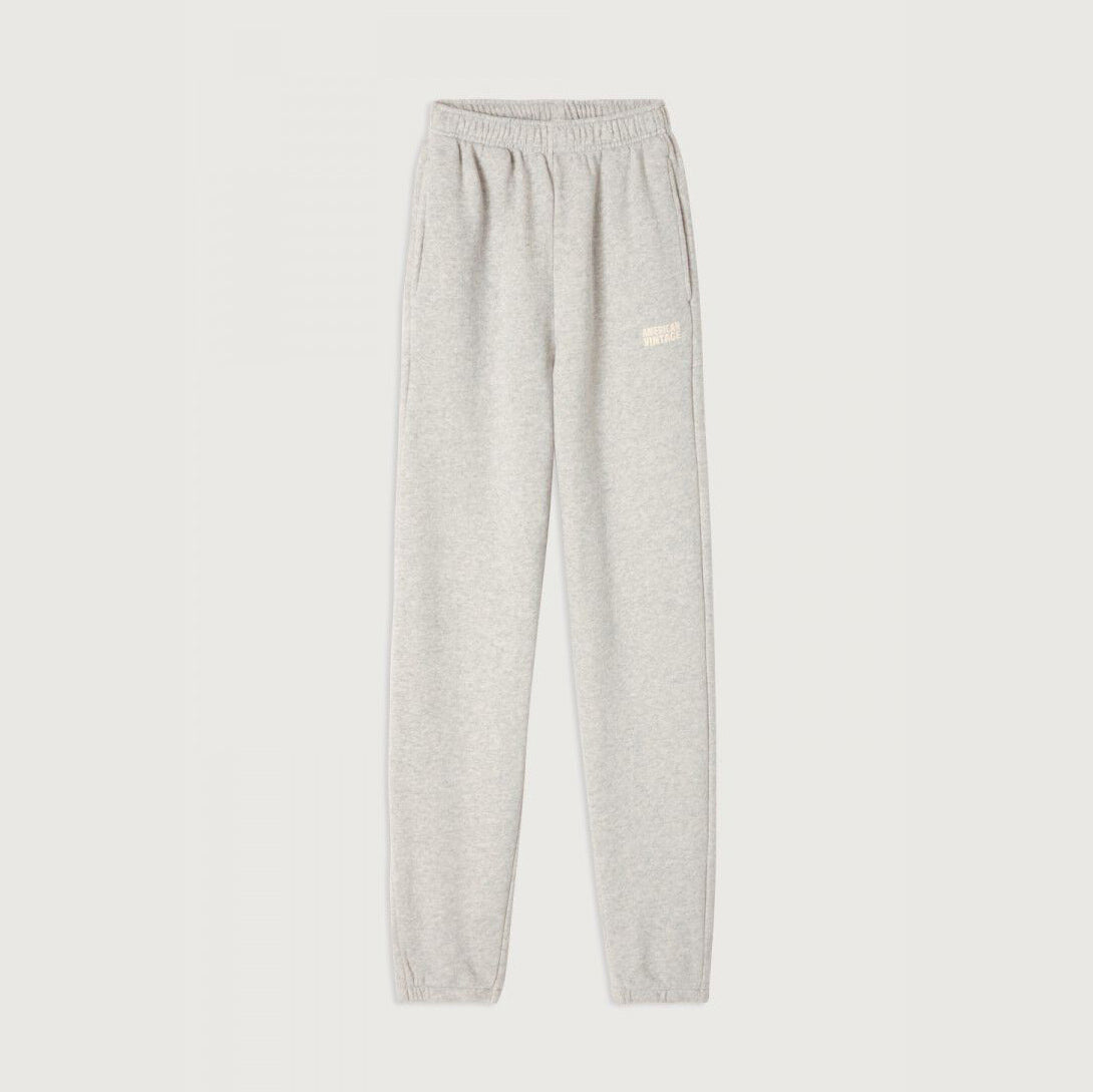 Women Light Grey Cotton Trousers