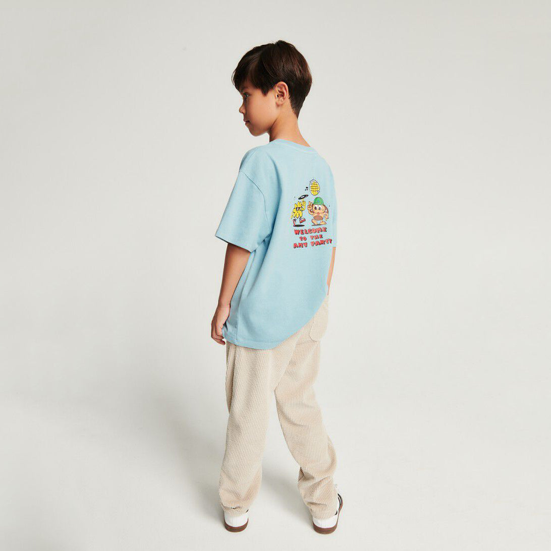 Boys & Girls Beige Corduroy Trousers