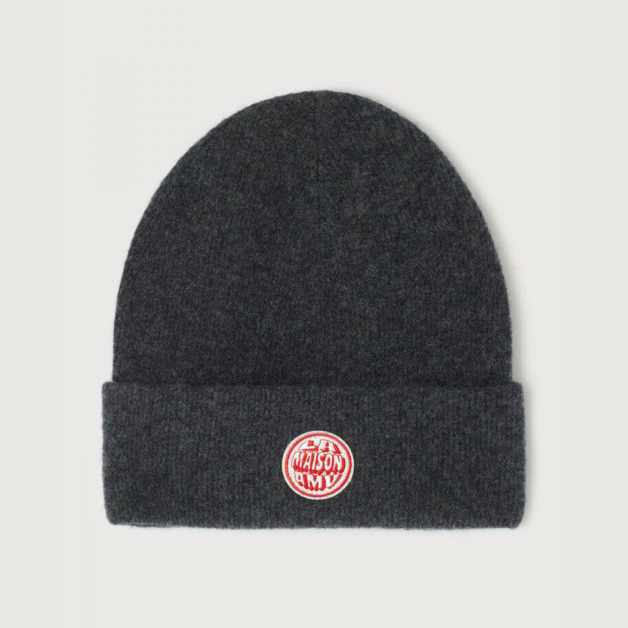 Boys & Girls Dark Grey Wool Hat