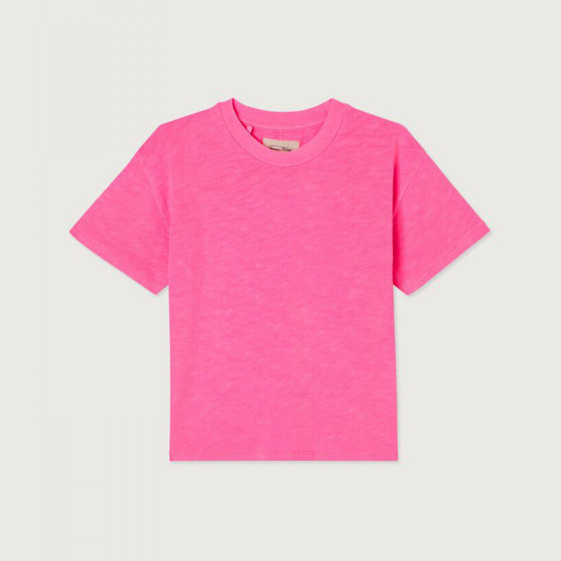 Boys & Girls Pink Cotton T-Shirt